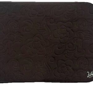Vera Bradley Brown Quilted Tablet/Macbook Sleeve
